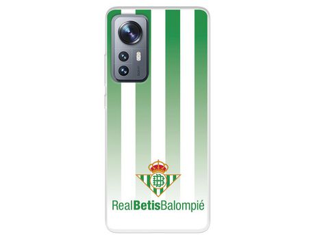 Carcasa para XIAOMI 12 Pro Del Betis Licencia Oficial Real Betis Balompié XIAOMI Transparente