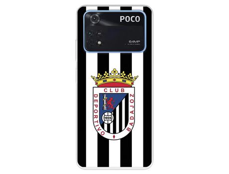 Carcasa para XIAOMI Poco M4 Pro 4G Del Badajoz Licencia Oficial Club Deportivo Badajoz XIAOMI Transparente