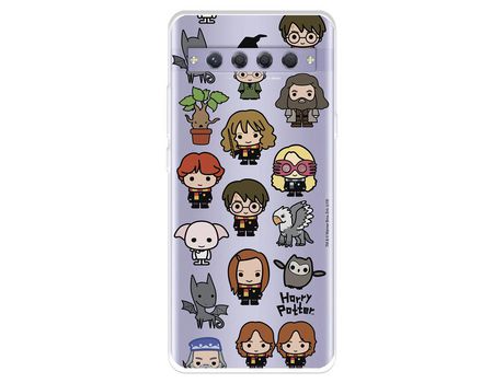 Carcasa para TCL 10 Plus Oficial De Harry Potter Personajes Iconos Harry Potter TCL Transparente