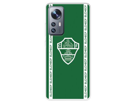 Carcasa para XIAOMI 12 Pro Del Elche Cf Licencia Oficial Elche Cf XIAOMI Transparente