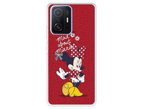 Carcasa para XIAOMI 11T Oficial De Disney Minnie Mad About Clásicos Disney XIAOMI Transparente