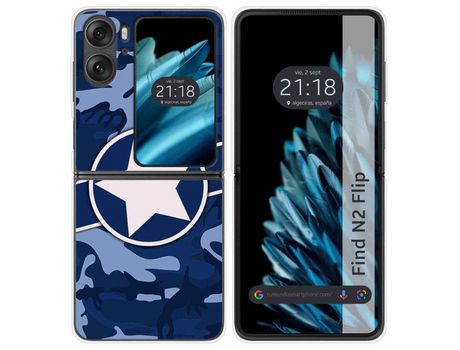 Carcasa para Oppo Find N2 Flip 5G TUMUNDOSMARTPHONE Multicolor