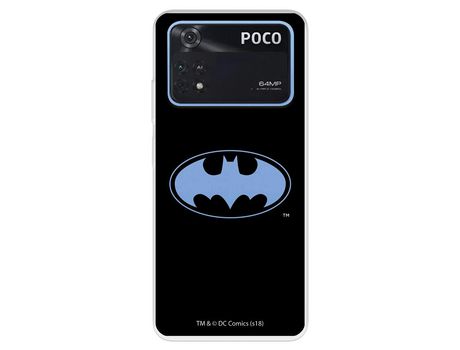 Carcasa para XIAOMI Poco M4 Pro 4G Oficial De Dc Comics Batman Logo Transparente Dc Comics XIAOMI Transparente