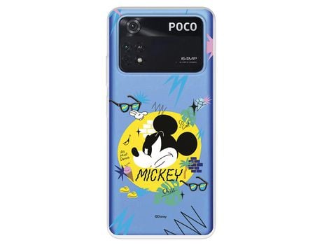 Carcasa para XIAOMI Poco M4 Pro 4G Oficial De Disney Mickey Mickey Urban Clásicos Disney XIAOMI Transparente