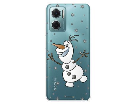 Carcasa para XIAOMI Redmi 10 5G Oficial De Disney Olaf Transparente Frozen XIAOMI Transparente