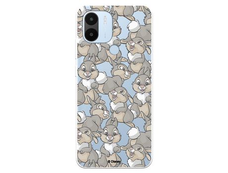 Carcasa para XIAOMI Redmi A1 Oficial De Disney Tambor Patrones Bambi XIAOMI Transparente