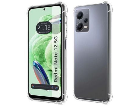 Carcasa para Xiaomi Redmi Note 12 5G TUMUNDOSMARTPHONE Transparente