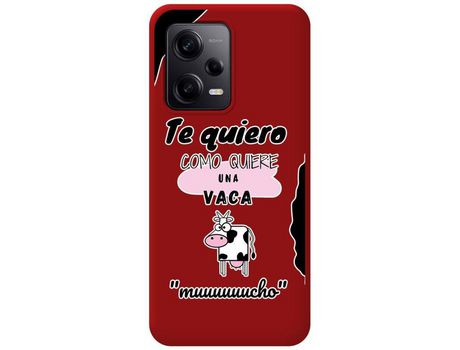 Carcasa para Xiaomi Redmi Note 12 Pro 5G TUMUNDOSMARTPHONE Rojo