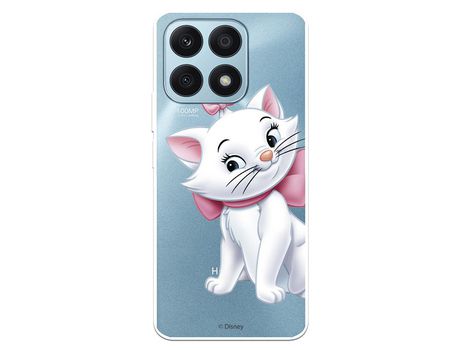 Carcasa para HUAWEI Honor X8A Oficial De Disney Marie Silueta Los Aristogatos HUAWEI Transparente