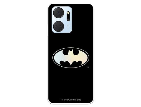 Carcasa para HUAWEI Honor X7A Oficial De Dc Comics Batman Logo Transparente Dc Comics HUAWEI Transparente