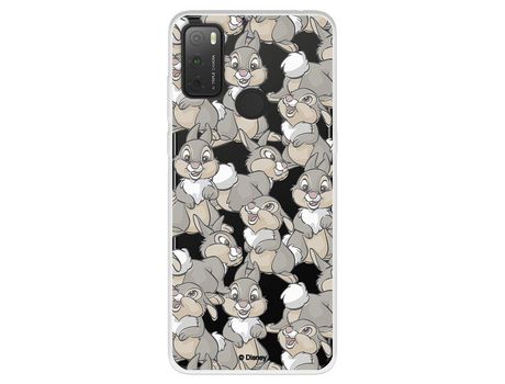 Carcasa para TCL 20Y Oficial De Disney Tambor Patrones Bambi TCL Transparente