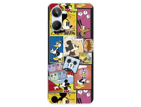 Carcasa para REALME 10 Oficial De Disney Mickey Comic Clásicos Disney REALME Transparente
