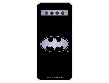 Carcasa para TCL 10 Plus Oficial De Dc Comics Batman Logo Transparente Dc Comics TCL Transparente