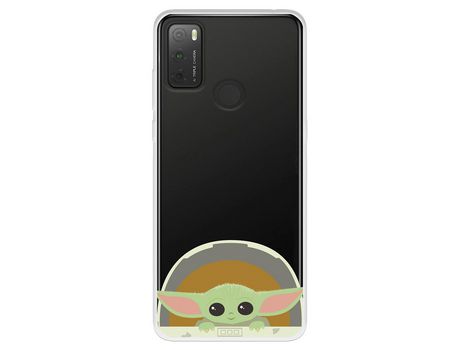 Carcasa para TCL 20Y Oficial De Star Wars Baby Yoda Sonrisas The Mandalorian TCL Transparente