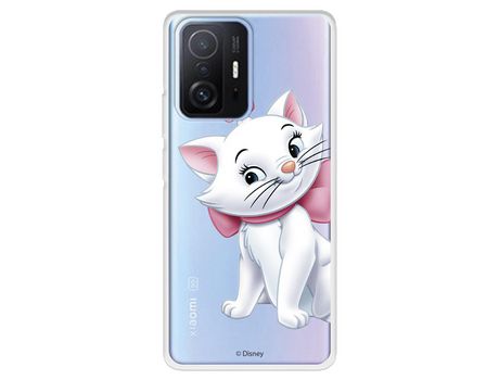 Carcasa para XIAOMI 11T Oficial De Disney Marie Silueta Los Aristogatos XIAOMI Transparente