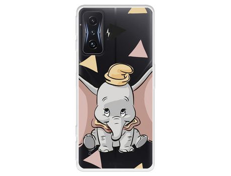 Carcasa para XIAOMI Poco F4 Gt Oficial De Disney Dumbo Silueta Transparente Dumbo XIAOMI Transparente