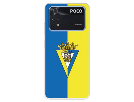 Carcasa para XIAOMI Poco M4 Pro 4G Del Cádiz Licencia Oficial Cádiz Cf XIAOMI Transparente