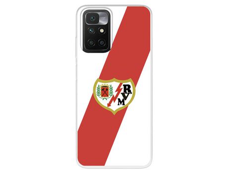 Carcasa para XIAOMI Redmi 10 Del Rayo Vallecano Escudo Licencia Oficial Rayo Vallecano XIAOMI Transparente