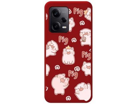 Carcasa para Xiaomi Redmi Note 12 Pro 5G TUMUNDOSMARTPHONE Rojo