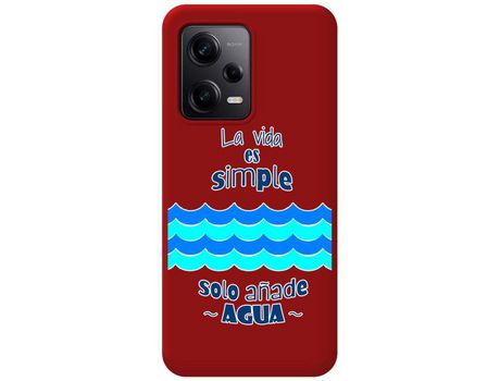 Carcasa para Xiaomi Redmi Note 12 Pro 5G TUMUNDOSMARTPHONE Rojo