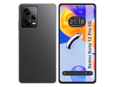 Carcasa para Xiaomi Redmi Note 12 Pro 5G TUMUNDOSMARTPHONE Transparente