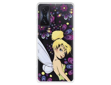 Carcasa para XIAOMI Poco F4 Gt Oficial De Disney Campanilla Flores Peter Pan XIAOMI Transparente