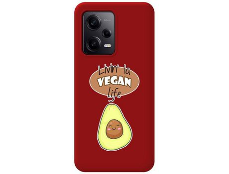 Carcasa para Xiaomi Redmi Note 12 Pro 5G TUMUNDOSMARTPHONE Rojo