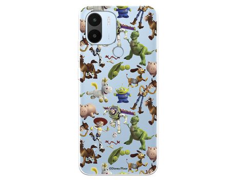 Carcasa para XIAOMI Redmi A1 Oficial De Disney Muñecos Toy Story Siluetas Toy Story XIAOMI Transparente