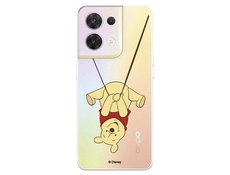 Carcasa para OPPO Reno 8 Oficial De Disney Winnie Columpio Winnie The Pooh OPPO Transparente