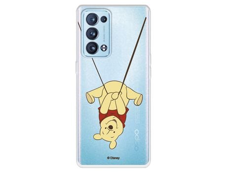 Carcasa para OPPO Reno6 Pro Oficial De Disney Winnie Columpio Winnie The Pooh OPPO Transparente