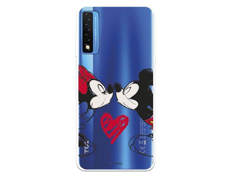 Carcasa para TCL 20L Oficial De Disney Mickey Y Minnie Beso Clásicos Disney TCL Transparente
