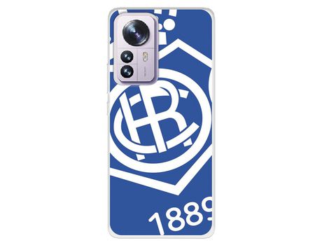 Carcasa para XIAOMI 12 Del Recre Licencia Oficial Real Club Recreativo De Huelva XIAOMI Transparente