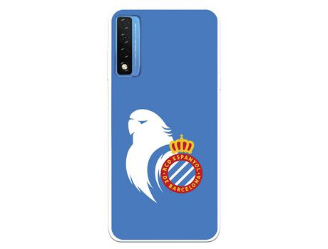 Carcasa para TCL 20 5G Del Rcd Espanyol Escudo Perico Licencia Oficial Rcd Espanyol TCL Transparente