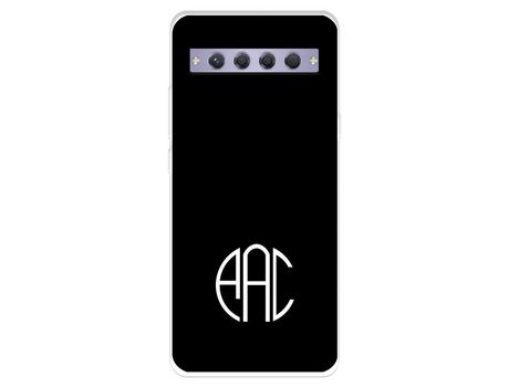 Carcasa para TCL 10 Plus Del Académica De Coimbra Iniciales Licencia Oficial Académica De Coimbra TCL Transparente