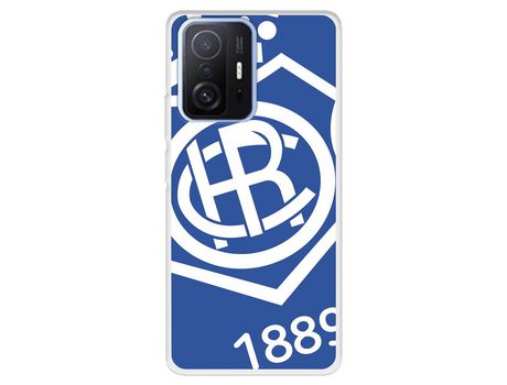 Carcasa para XIAOMI 11T Del Recre Escudo Fondo Azul Licencia Oficial Real Club Recreativo De Huelva XIAOMI Transparente