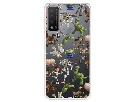 Carcasa para TCL 20R 5G Oficial De Disney Muñecos Toy Story Siluetas Toy Story TCL Transparente