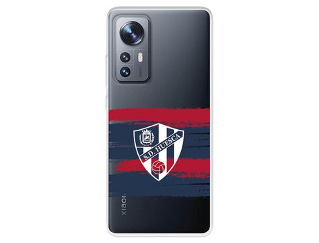 Carcasa para XIAOMI 12 Pro Del Huesca Licencia Oficial Sd Huesca XIAOMI Transparente