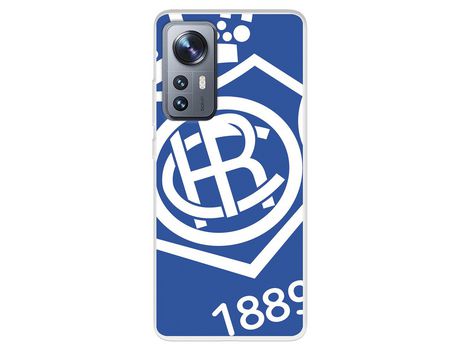 Carcasa para XIAOMI 12 Pro Del Recre Licencia Oficial Real Club Recreativo De Huelva XIAOMI Transparente