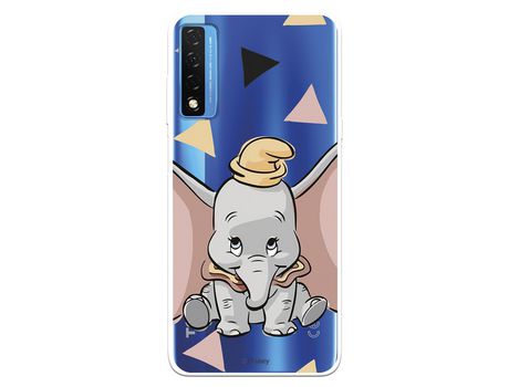 Carcasa para TCL 20L Oficial De Disney Dumbo Silueta Transparente Dumbo TCL Transparente