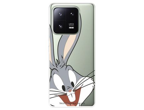 Carcasa para XIAOMI 13 Pro Oficial De Warner Bros Bugs Bunny Silueta Transparente Looney Tunes XIAOMI Transparente