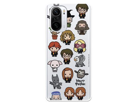 Carcasa para XIAOMI Poco F3 Oficial De Harry Potter Personajes Iconos Harry Potter XIAOMI Transparente