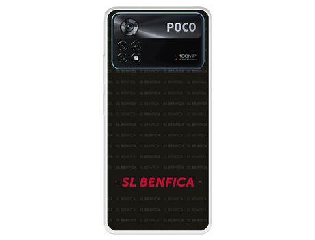 Carcasa para XIAOMI Poco X4 Pro Del Sl Licencia Oficial Benfica XIAOMI Transparente