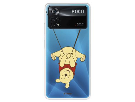 Carcasa para XIAOMI Poco X4 Pro Oficial De Disney Winnie Columpio Winnie The Pooh XIAOMI Transparente