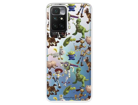 Carcasa para XIAOMI Redmi 10 Oficial De Disney Muñecos Toy Story Siluetas Toy Story XIAOMI Transparente