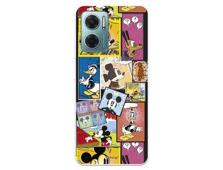 Carcasa para XIAOMI Redmi 10 5G Oficial De Disney Mickey Comic Clásicos Disney XIAOMI Transparente