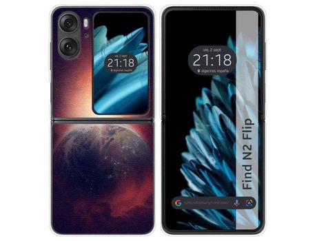 Carcasa para Oppo Find N2 Flip 5G TUMUNDOSMARTPHONE Multicolor