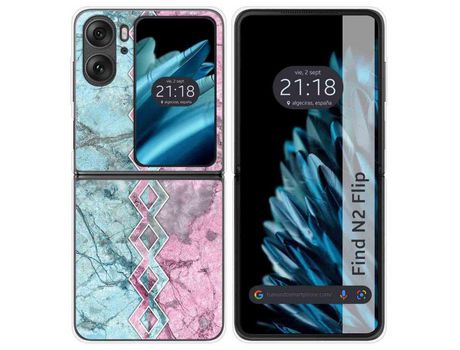Carcasa para Oppo Find N2 Flip 5G TUMUNDOSMARTPHONE Multicolor