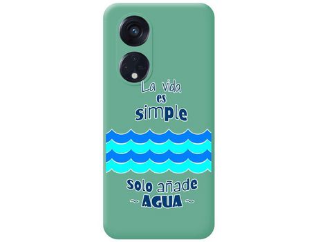 Carcasa para Oppo Reno 8T 4G TUMUNDOSMARTPHONE Verde