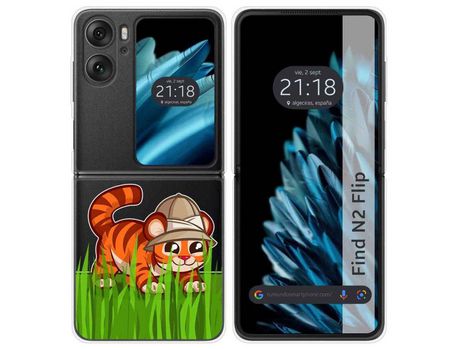 Carcasa para Oppo Find N2 Flip 5G TUMUNDOSMARTPHONE Multicolor