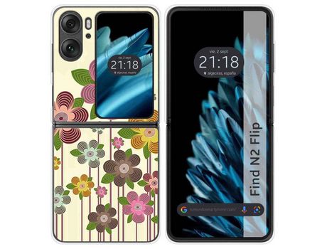 Carcasa para Oppo Find N2 Flip 5G TUMUNDOSMARTPHONE Multicolor